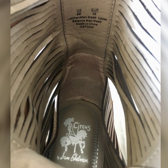 Beige Boots in US Size 8M (39) by Sam Edelman - Picture 6 of 6